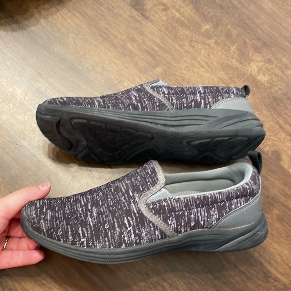 Vionic Agile Kea Heathered Black Gray Slip On Comfort Shoes Size 7 - Picture 2 of 7